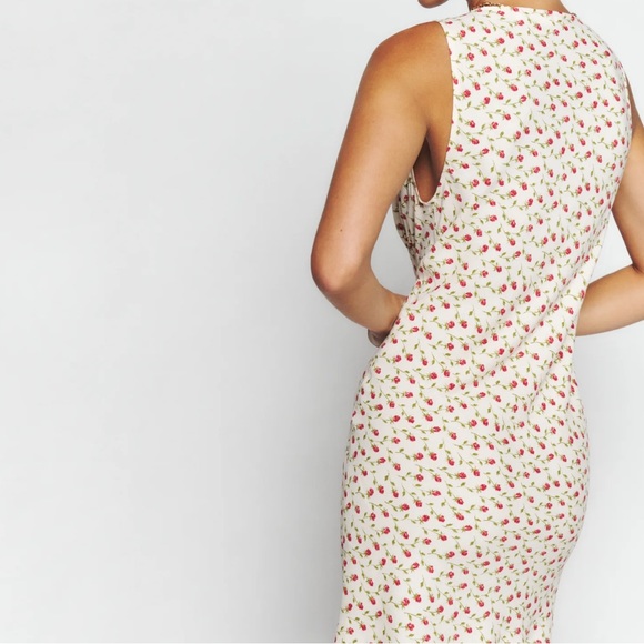 NWOT Reformation Calix Dress in Madison - Size XS - Picture 3 of 6